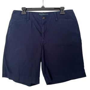 Ralph Lauren navy cotton shorts size 10